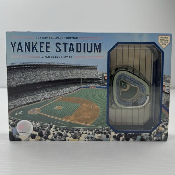 Classic Ballparks Edition NY Yankee Stadium Model & Book Set by James Buckley Jr - Picture 15 of 15